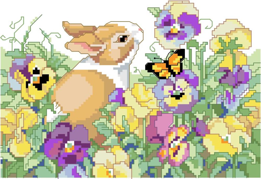 (image for) Pansy Patch Bunny